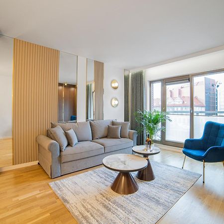 Apartament Amber Centrum Z Basenem Apartman Gdańsk Kültér fotó