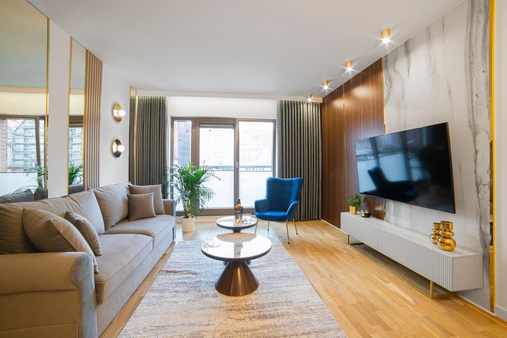 Apartament Amber Centrum Z Basenem Apartman Gdańsk Kültér fotó